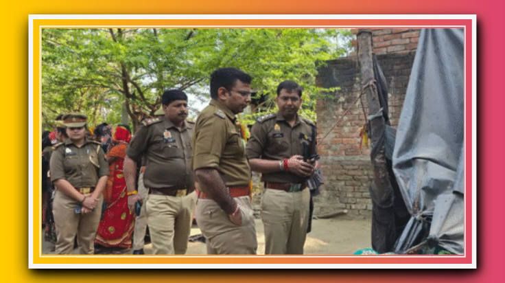 अनियंत्रित पिकप के टक्कर से दो पहिया के उड़े परखच्चे