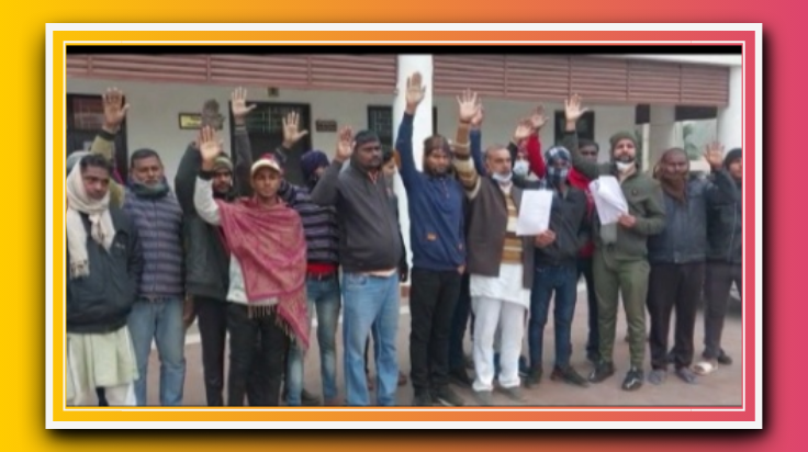 अलाव की व्यवस्था को लेकर भाजपा जिला उपाध्यक्ष ने डीएम को दिया ज्ञापन