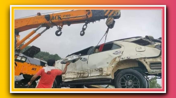 आजमगढ़ सांसद दिनेश लाल यादव के बड़े भाई का हुआ एक्सीडेंट गंभीर रूप से हुए घायल