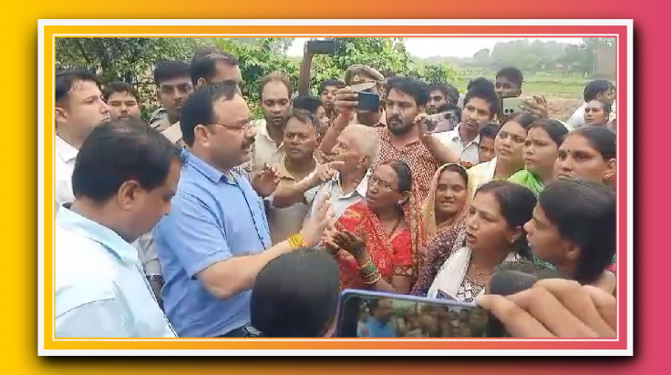 खोराबार क्षेत्र में जीडीए का चला बुलडोजर, विरोध करने पर लौटे